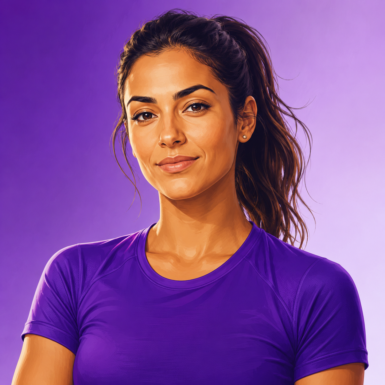 Bia, assessora de corrida